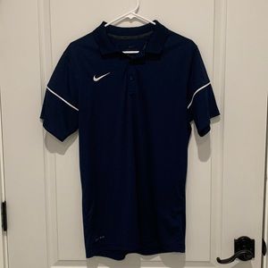 Nike Dri Fit Polo Men’s Medium - Dark Blue